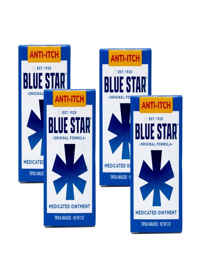 Blue Star Ointment - 2 oz Pack of 4 - Image 1